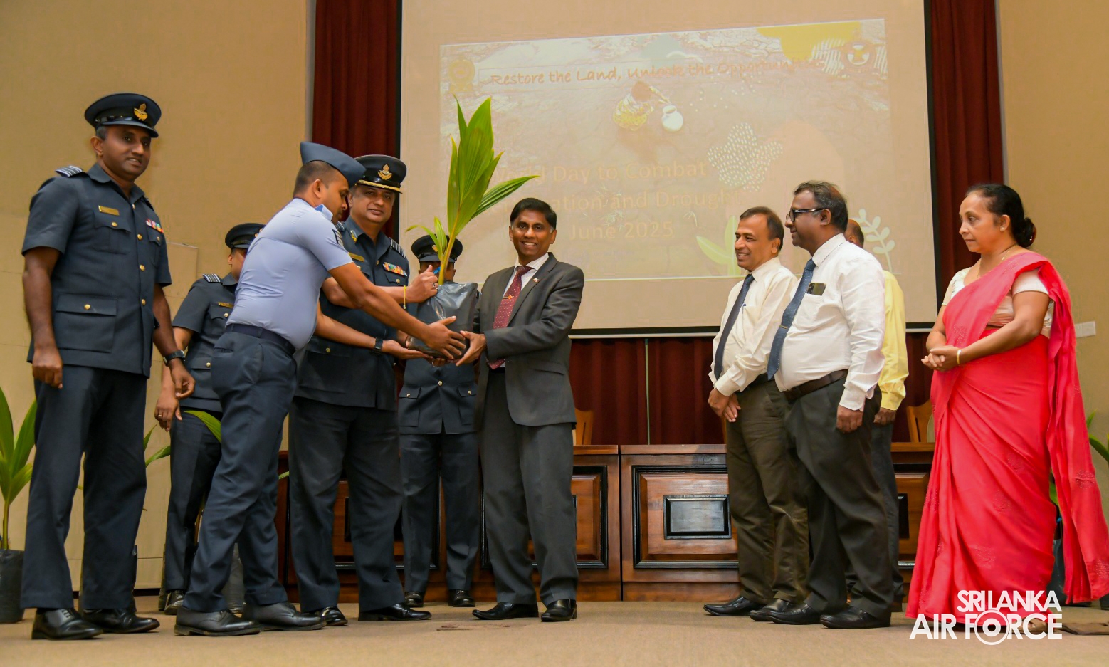 SLAF AGRO UNIT PARTICIPATES IN GLOBAL DAY FOR THE MITIGATION OF DESERTIFICATION AND DROUGHT